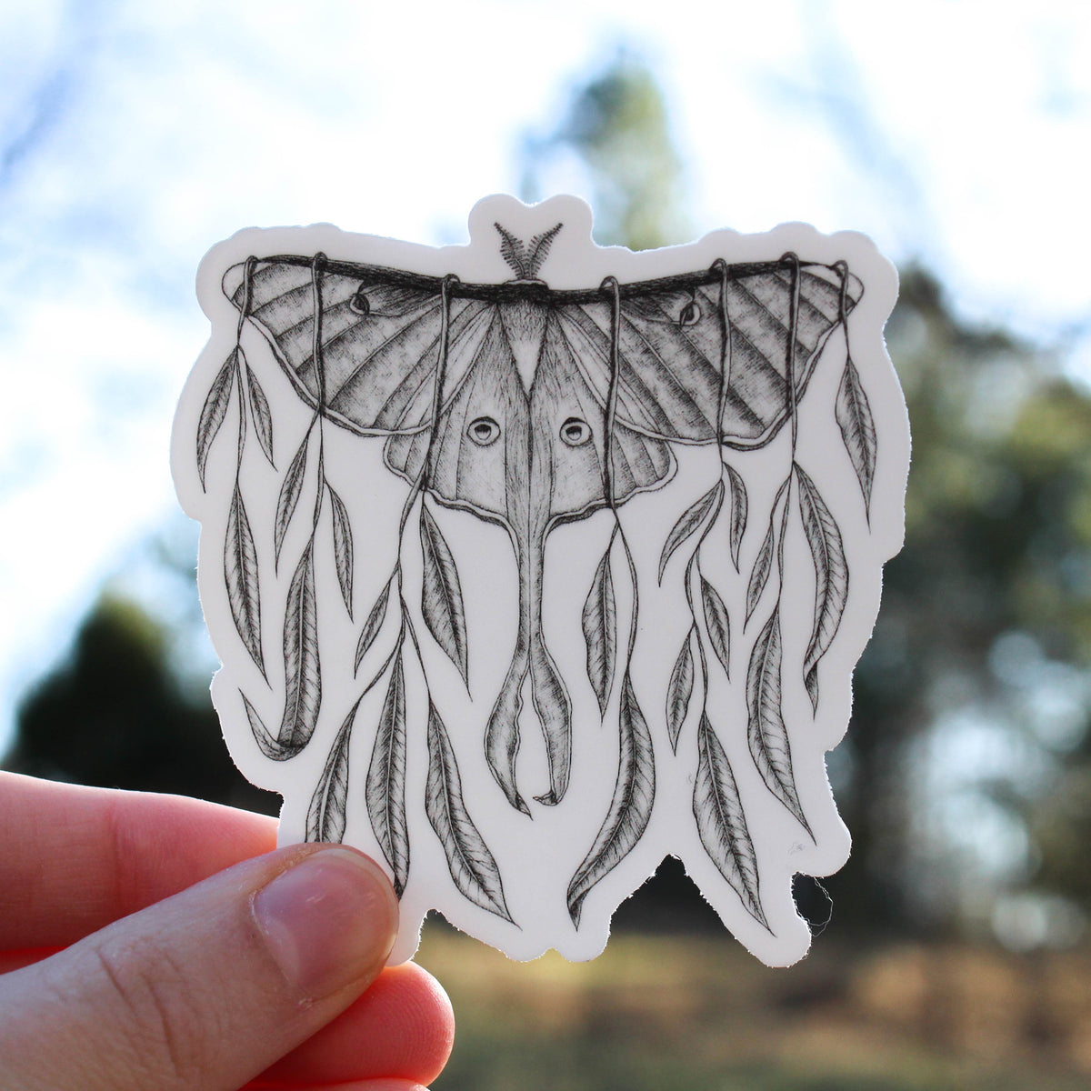 TWILIGHT MOTH Sticker